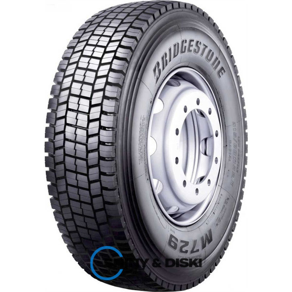 Купить шины Bridgestone M729 (ведущая ось) 285/70 R19.5 145/143M