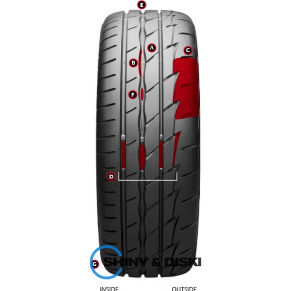 Купить шины Bridgestone Potenza RE003 Adrenalin 265/35 R18 97W
