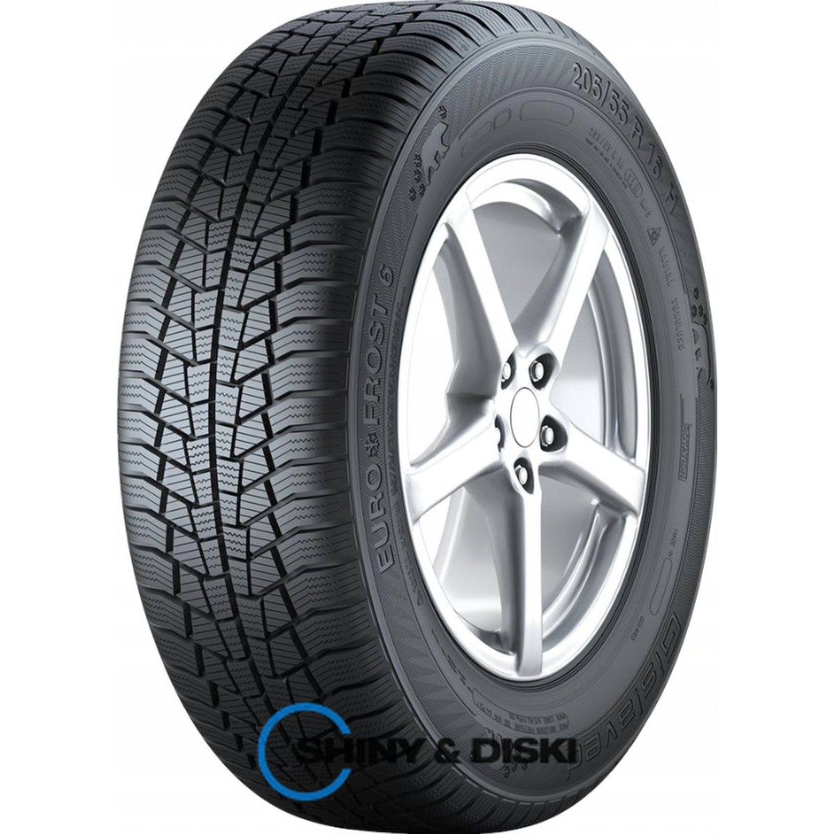 gislaved euro frost 6 165/60 r15 77t