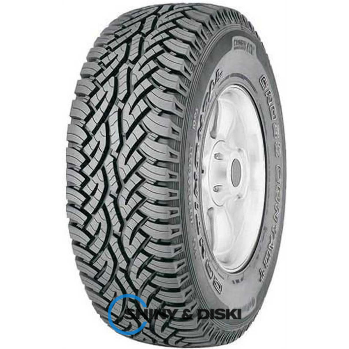 continental conticrosscontact at 235/75 r15 109s