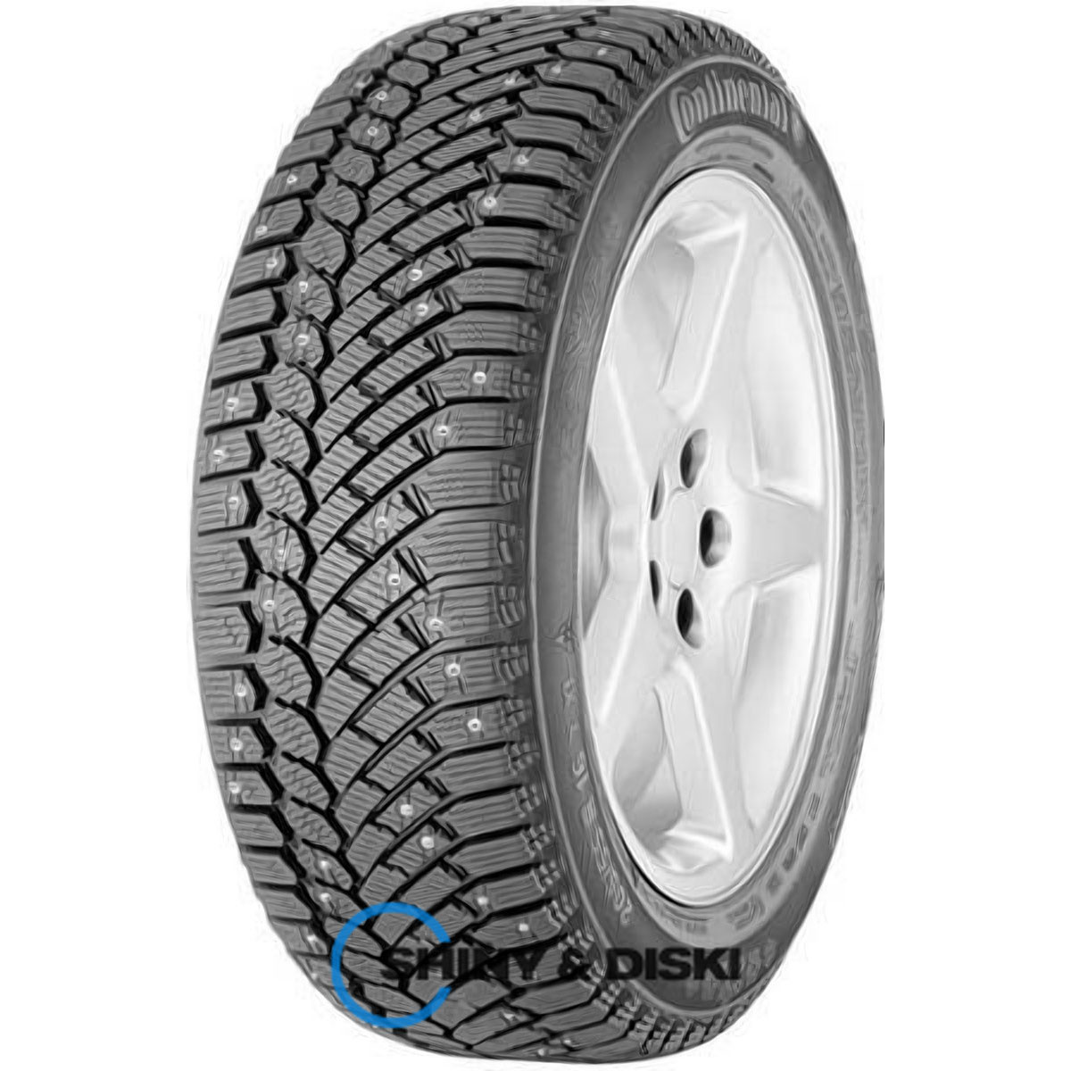 continental contiicecontact 175/65 r15 88t (шип)