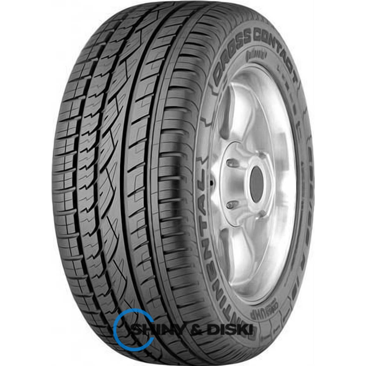 continental conticrosscontact uhp 235/60 r18 107w xl ao