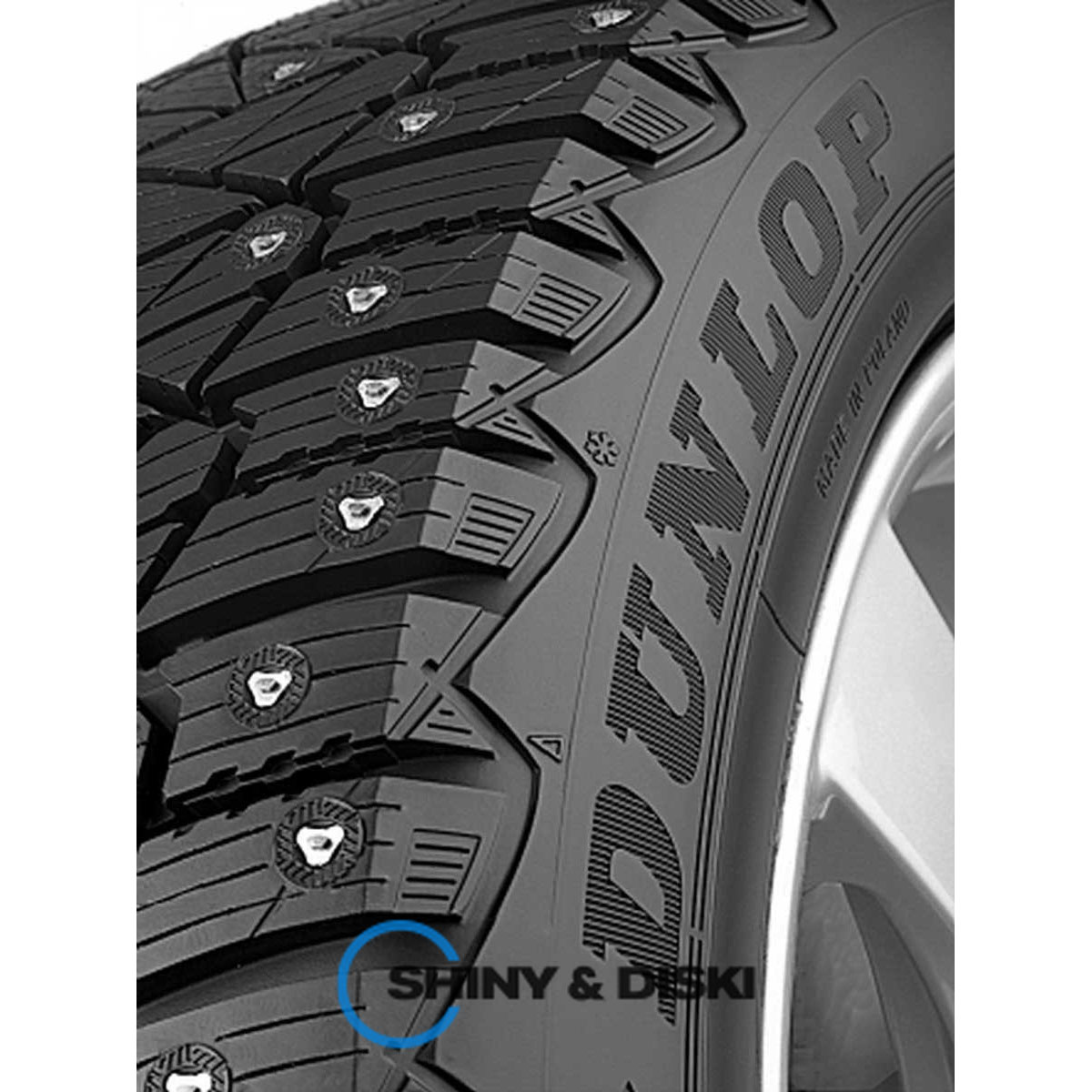 резина dunlop ice touch 185/60 r15 88t (шип)